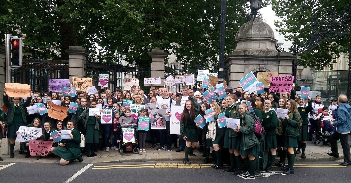 SMA Families Take To Streets In Ireland To Demand Access To Spinraza