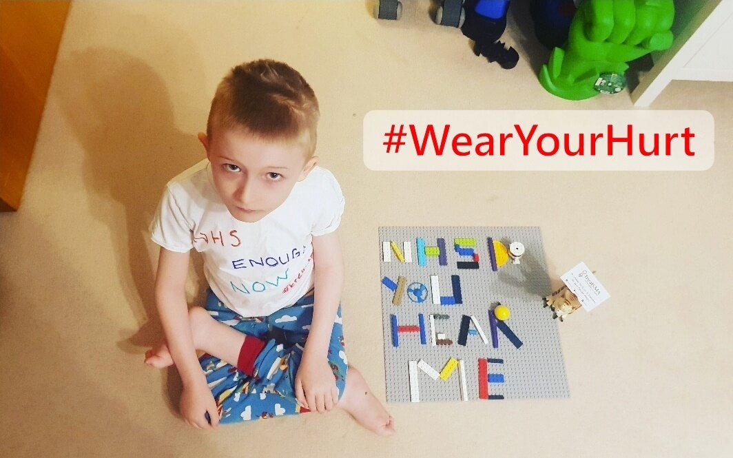 “Wear Your Hurt On Your Shirt” SMA Campaign